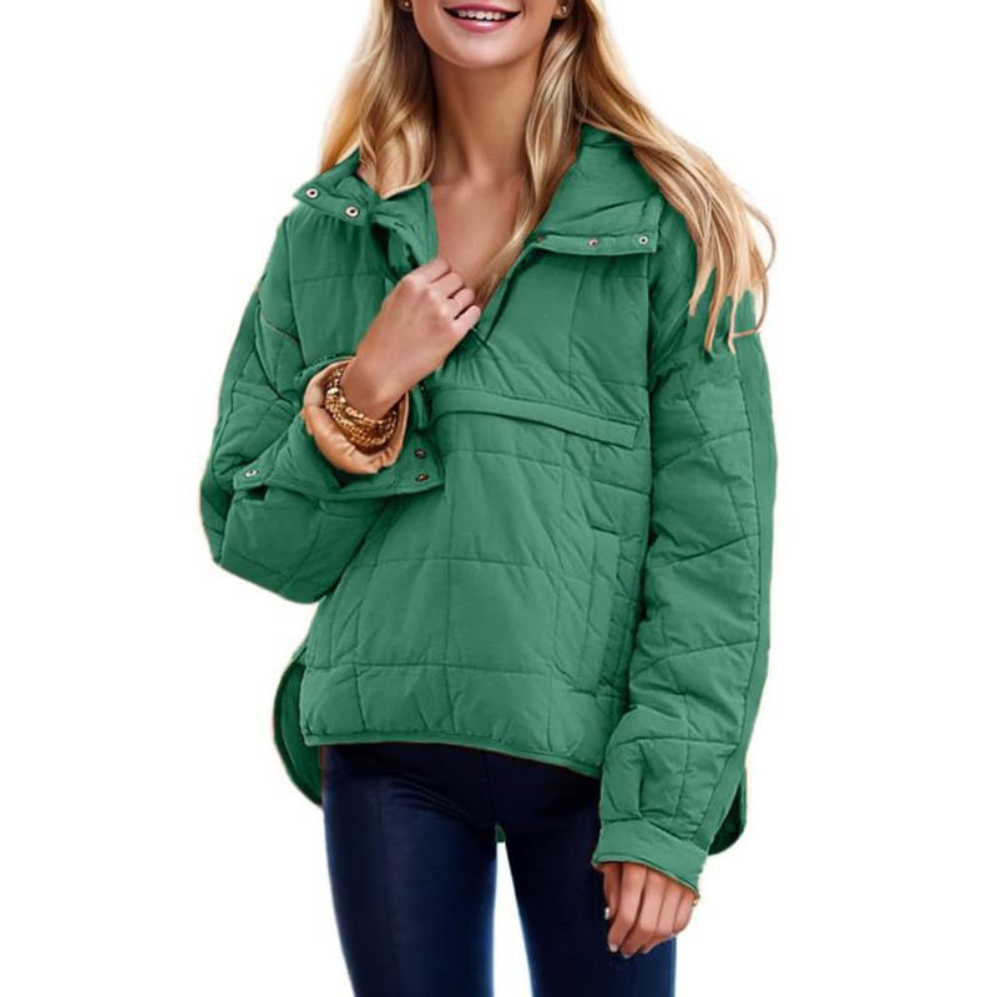 Melodie | Hooded Pullover Jacket
