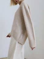 Joanna | Women’s Winter Oversized Knit Pullover Sweater