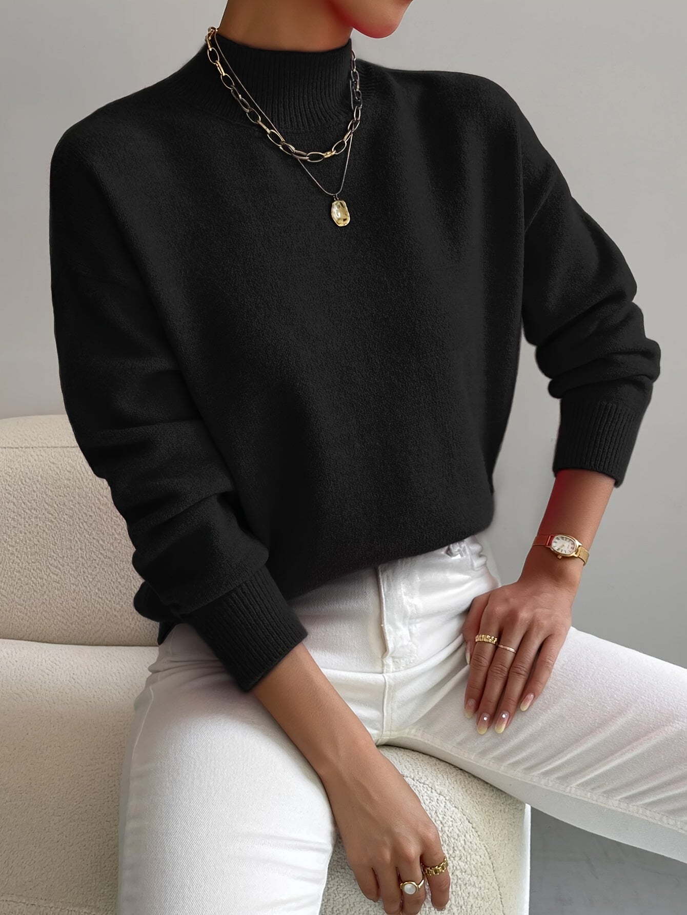 Madison | Women’s Winter Classic High Neck Sweater